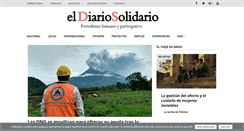 Desktop Screenshot of eldiariosolidario.com